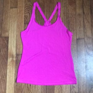 Athleta Tank Top, Hot Pink, Size XS